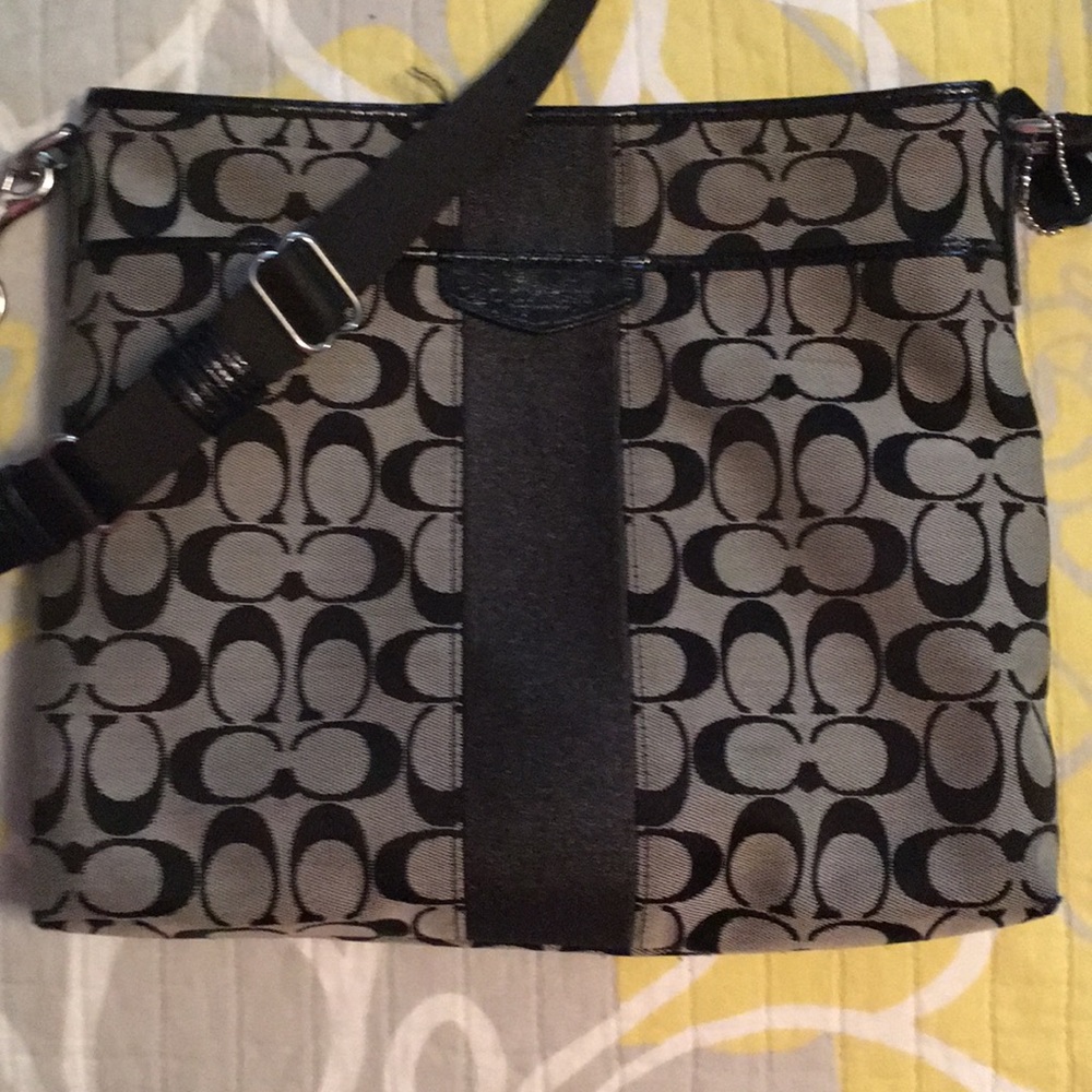 Coach cross-body purse